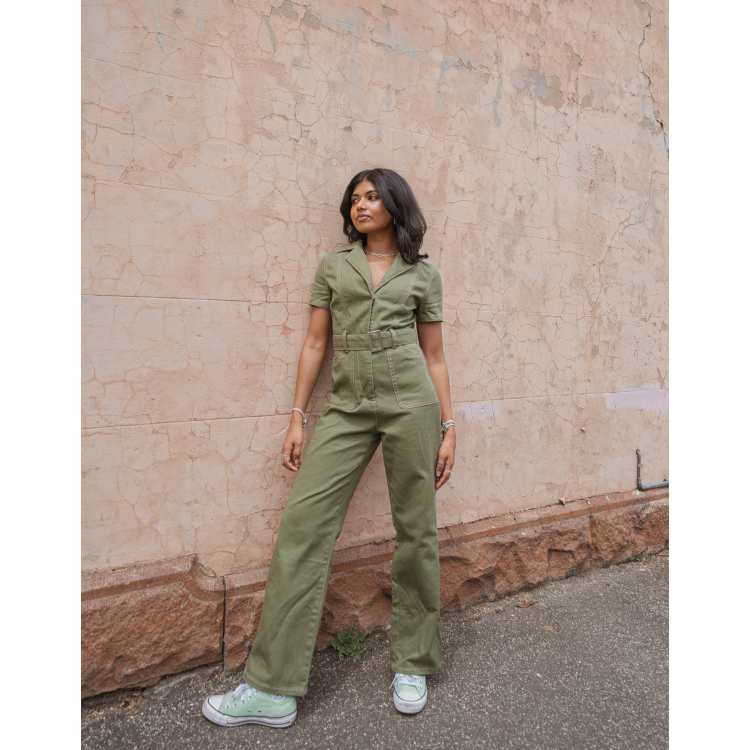 Green boiler shop suit womens