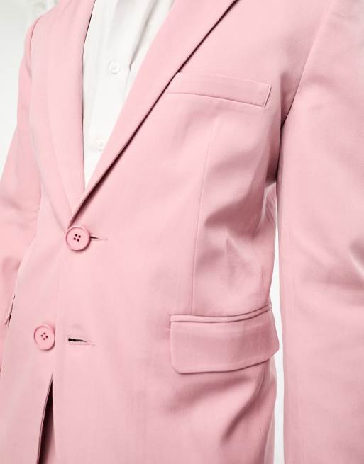 Salmon pink outlet jacket