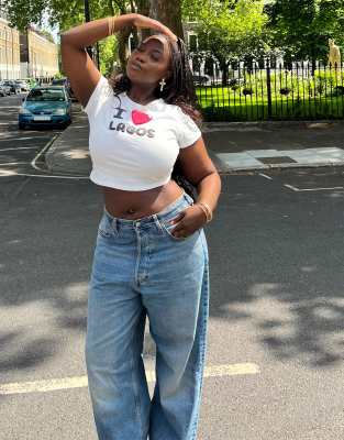 Labelrail X Sumbo Owoyele Lagos Baby T-shirt In White In White