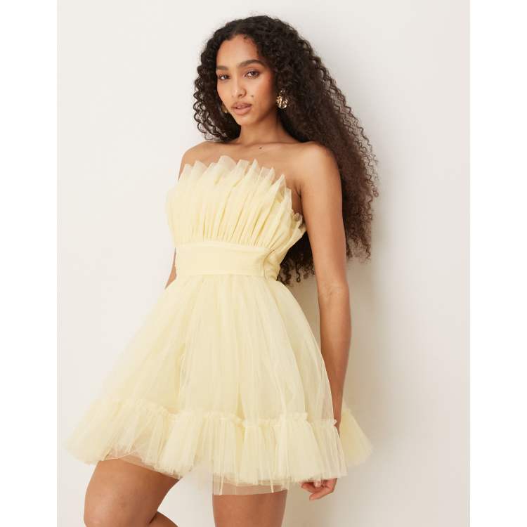 short white mini dress I've Got Sunshine Ruffle Strap XXL luna dress – Hutch US Size:4 Occasion:Holiday Dresses With invisible pockets and