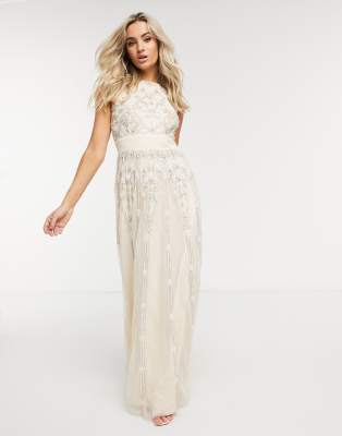 lace and beads bridal