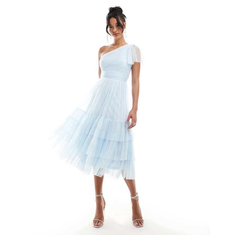 ANDRESDドレス all in one dress & tulle tops Angelina: Sparkle Tulle A-Line Wedding Dress with Sheer