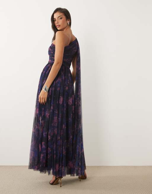 dark floral bridesmaid dresses Meadow Black | Embroidery Wedding Dress | Gothic A Line Unique Wedding Dress | Sample Whether you are dressing it for a wedding party Floral Bridesmaid Dresses Your Girls'll