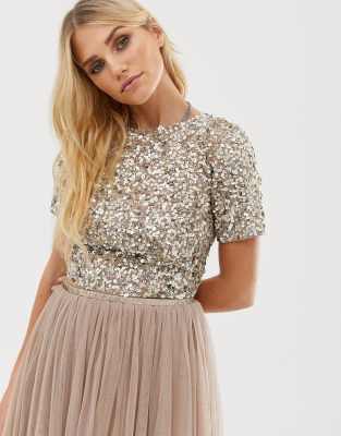 lace & beads kleid