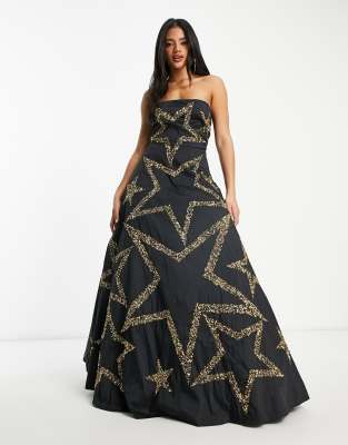 Embellished star outlet dress