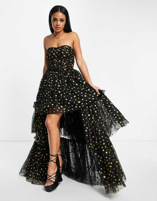 Black tulle on sale dress with stars