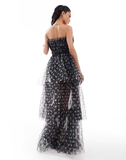 Polka dot tulle dress hotsell