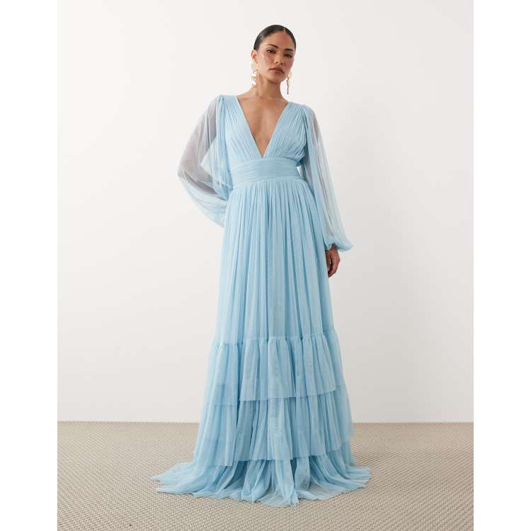 ball gowns petite bridesmaid dress vintys Simple Petite Chiffon Long Sleeves Bridesmaid Dresses with Slit for  Women V-Neck Formal Party Dress with Pockets Maid of Honor Dress Black 0 at  Amazon Women's Clothing store