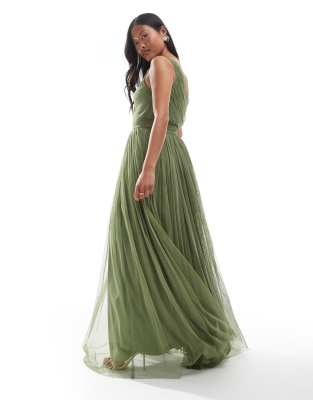 flats for bridesmaid dress Classic Multiway Infinity Dress In Forest Green For Sale - Bridesmaids  Dresses