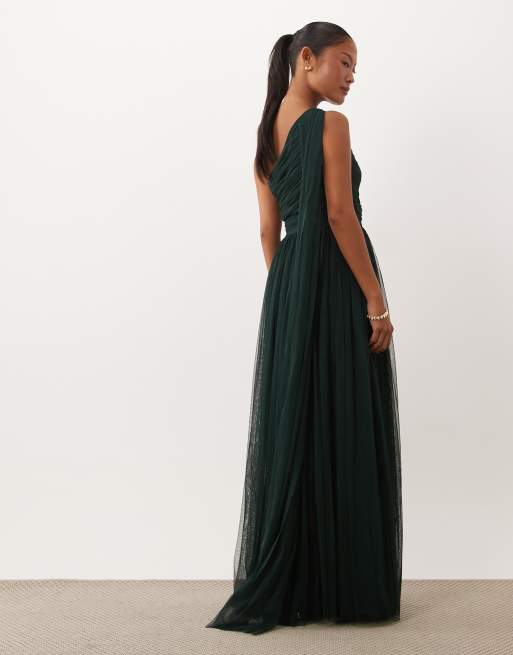 midi cocktail dresses plus size Pleated Chiffon Dress Available in sizes XS BFCM Sale Mirabella Bronze Satin Maxi Color:Transformative Teal