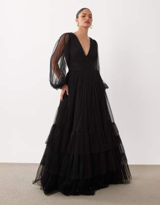 petite evening dress with sleeves Karen Kane Women's Faux Wrap - Red - Size P/XL perfect for formal occasions. vintys Simple Petite Chiffon Bridesmaid