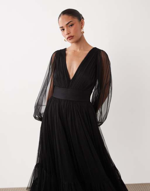 black petite bridesmaid dress Black Bridesmaid Dresses