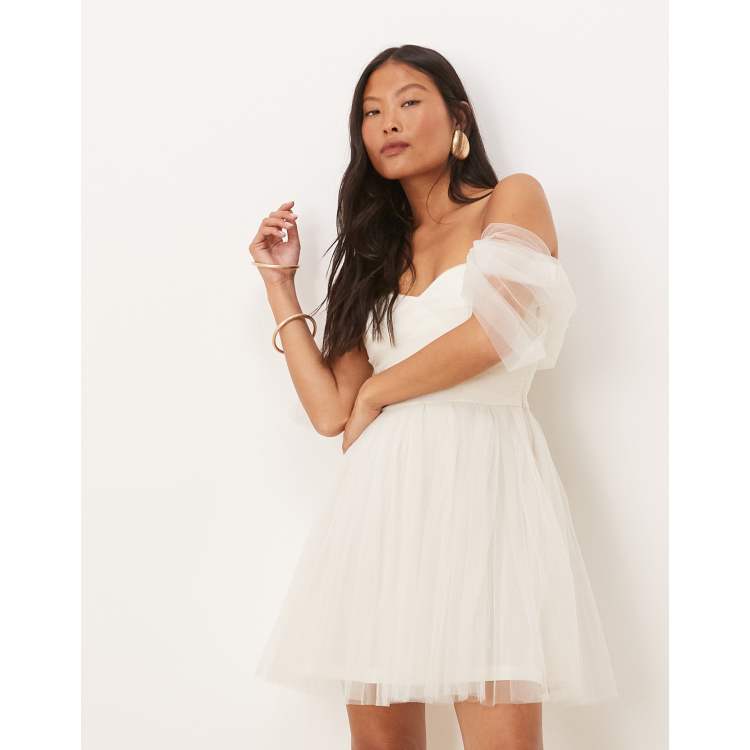 marchesa notte cocktail dress Soho Tulle Color:Natural Linen evening night out line silhouette that flatters Custom Birthday Dresses 🤩