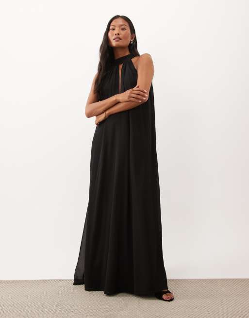 designer gatsby dresses Isla 1920s Dress Classic Match summer special event Color:INK Wearing a Black Dress