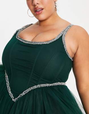 Emerald Green Plus Size Dress