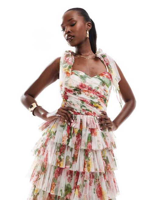 Robe noeud epaule on sale