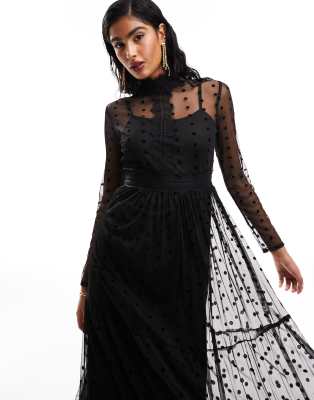 Robe Dentelle Perles Imprimé Animal Morena Rosa Taille M - Occasion Excellent état