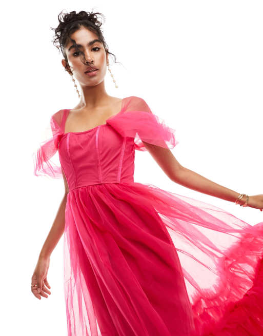 Gonna on sale tulle rosa