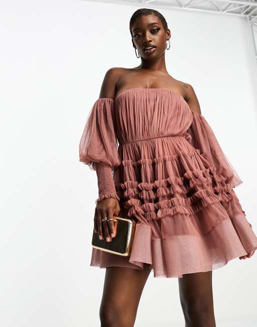 Vestito new arrivals corto tulle