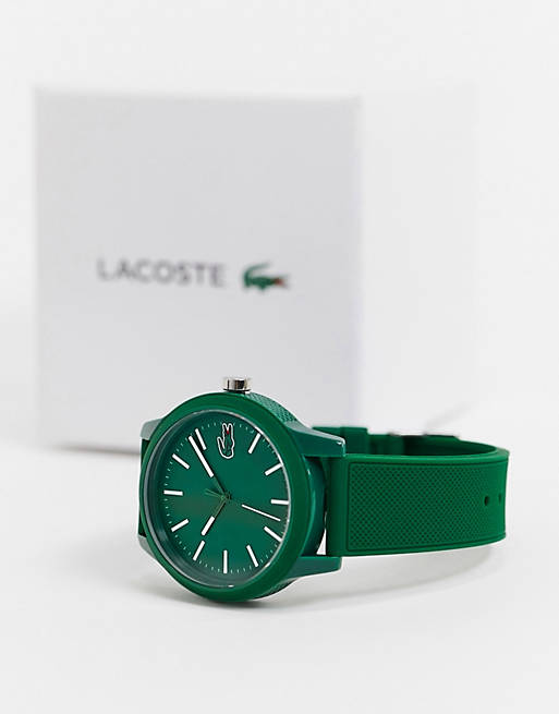 Lacoste - 12.12 - Montre avec bracelet en silicone - Vert