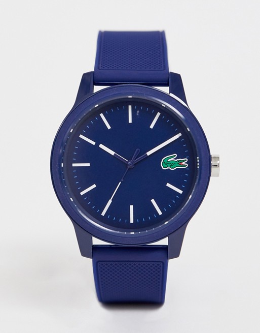 Lacoste 12.12 Silicone watch in blue