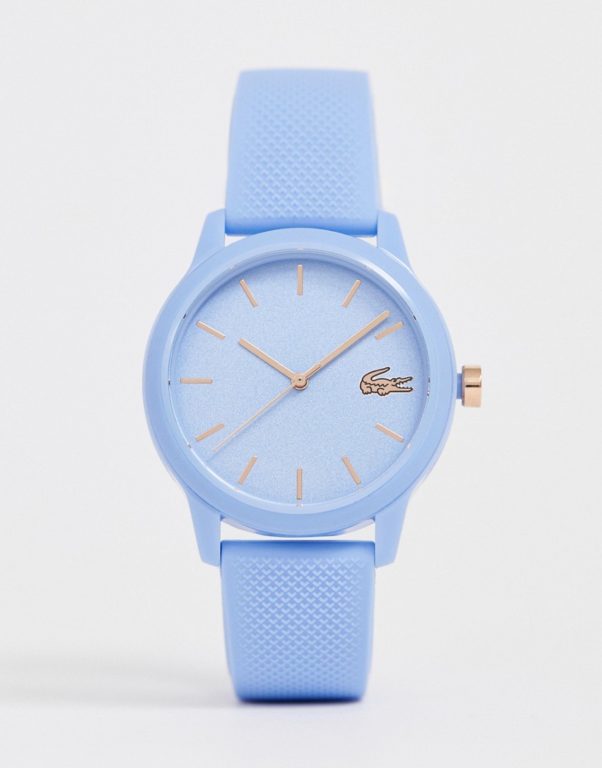 Lacoste - 12.12 - Siliconen horloge in blauw