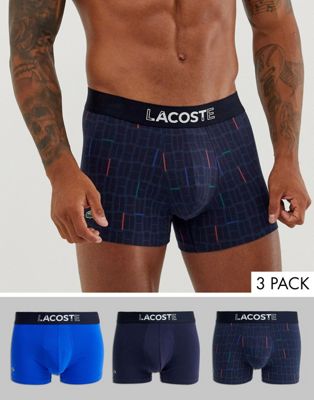 Lacoste - 3 - Colours Millennials - Set van boxershorts met print-Multi