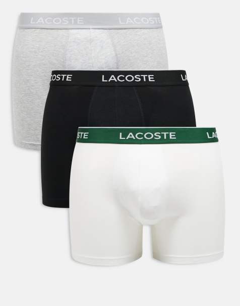 Lacoste 3-pack boxers in black - view 1