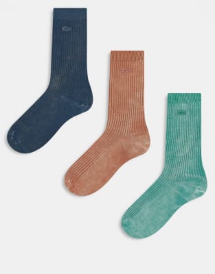 Lacoste 3 Pack Socks