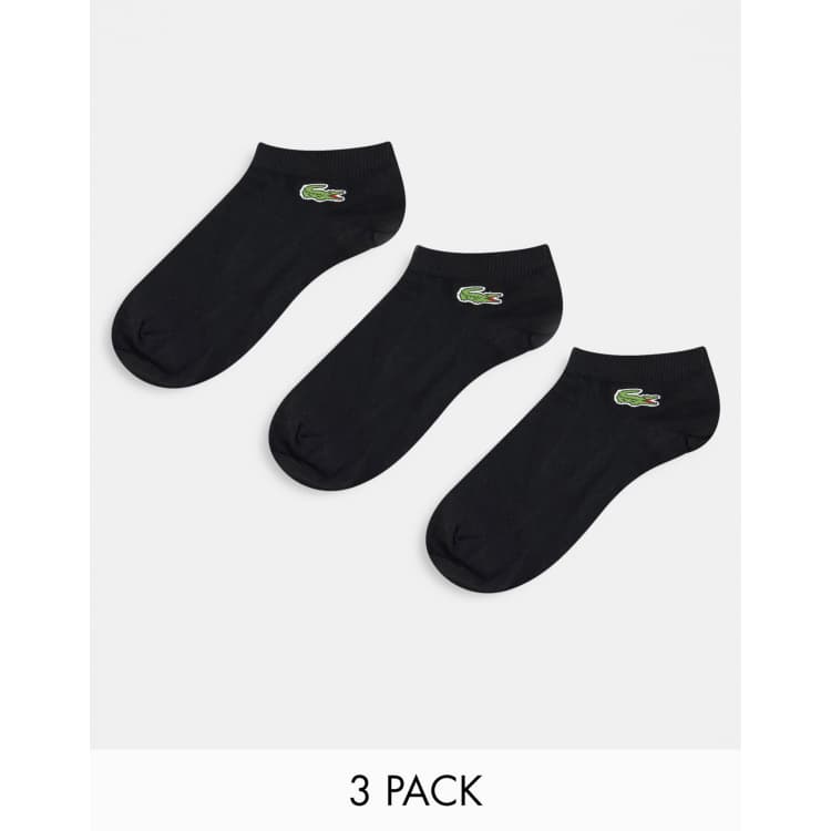 Lacoste black clearance sock trainers