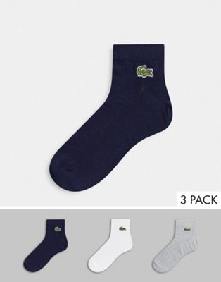lacoste trainer socks