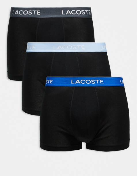 Lacoste 3 pack trunks in multi - view 1