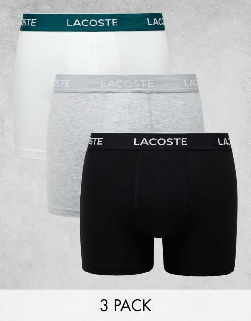 Lacoste – 3er-Pack mehrfarbige Unterhosen