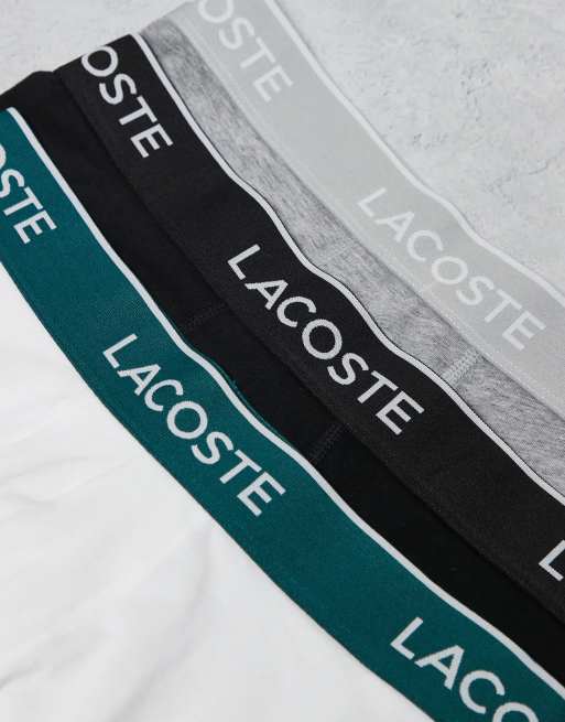 Lacoste – 3er-Pack mehrfarbige Unterhosen, 3 von 3