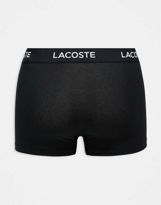 Lacoste 5er-Pack Stretch-Baumwoll-Trunks in Schwarz, 3 von 3