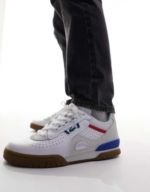 Lacoste AG-LT 21 Ultra trainers in white and blue