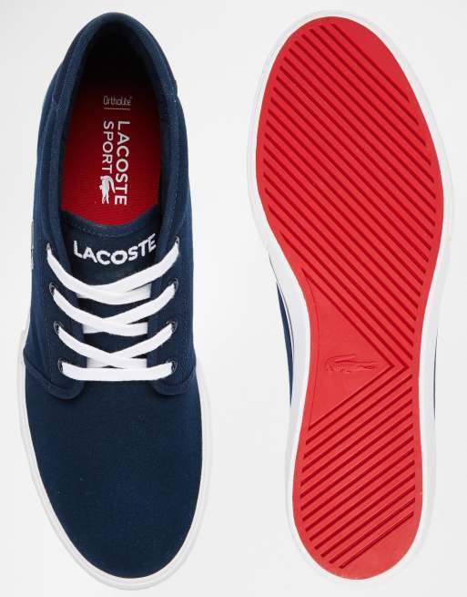 Lacoste chukka sale trainers