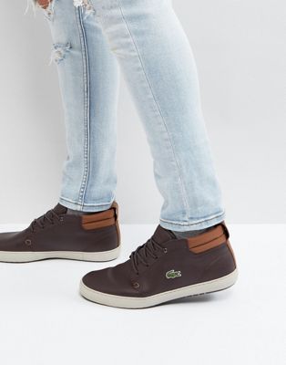 Lacoste Ampthill Terra Leather Sneakers 