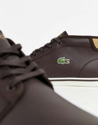 brown lacoste boots
