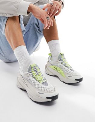 Lacoste Audyssor chunky trainers in white - ASOS Price Checker