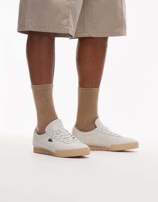Lacoste - Aura - Baskets - Blanc cassé