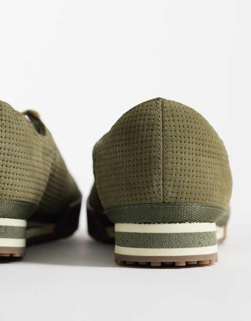 Lacoste – Aura – Buty sportowe w kolorze khaki z logo, 2 z 5