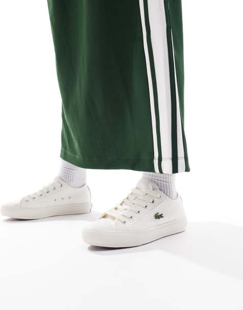 Lacoste backcourt 124 1 cfa trainers in  stone - view 1