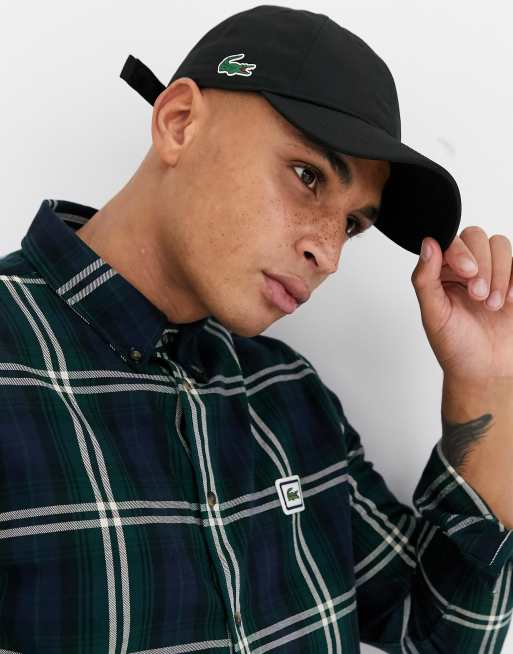 ASOS Lacoste baseball black cap in |