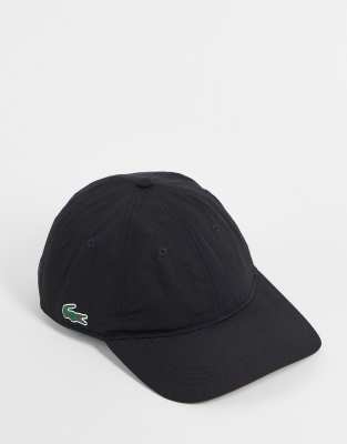 Lacoste x Minecraft logo cap in black