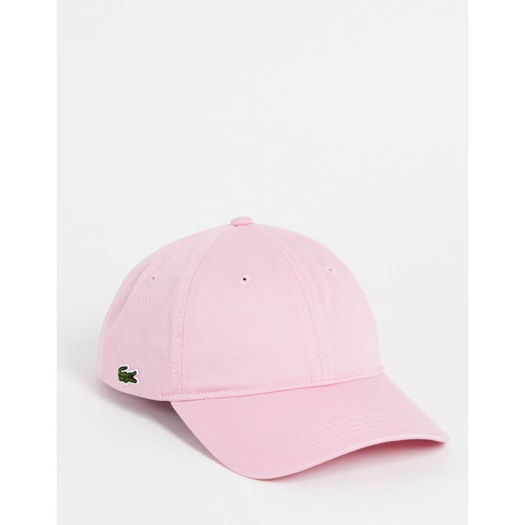 Pink on sale lacoste hat