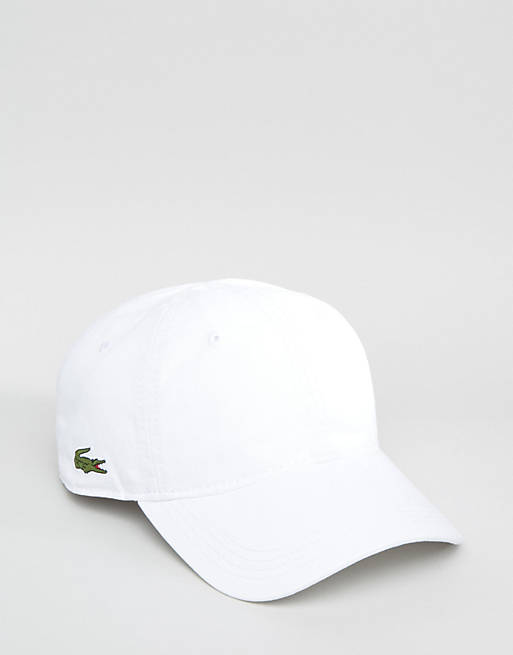 Lacoste Baseball Cap In White | ASOS