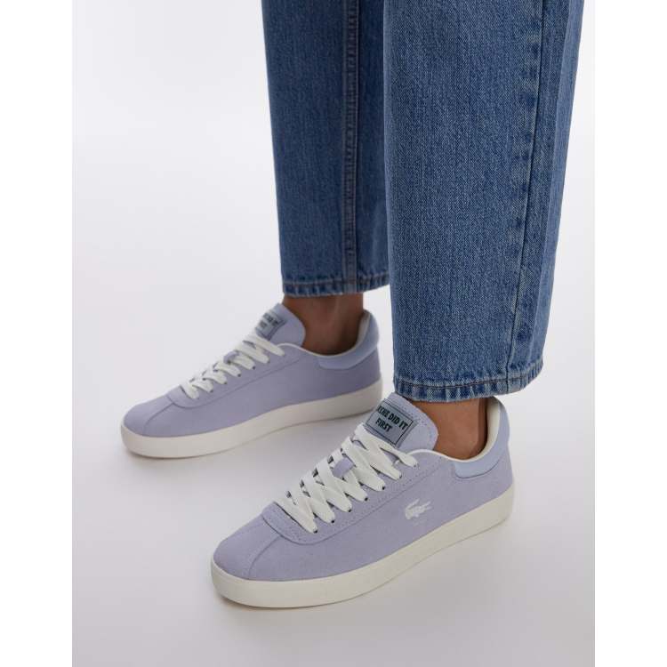 Lacoste – Baseshot 124 SFA – Sneaker in Blau ASOS