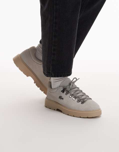 Lacoste – Baseshot – Brungrå sneakers - view 1