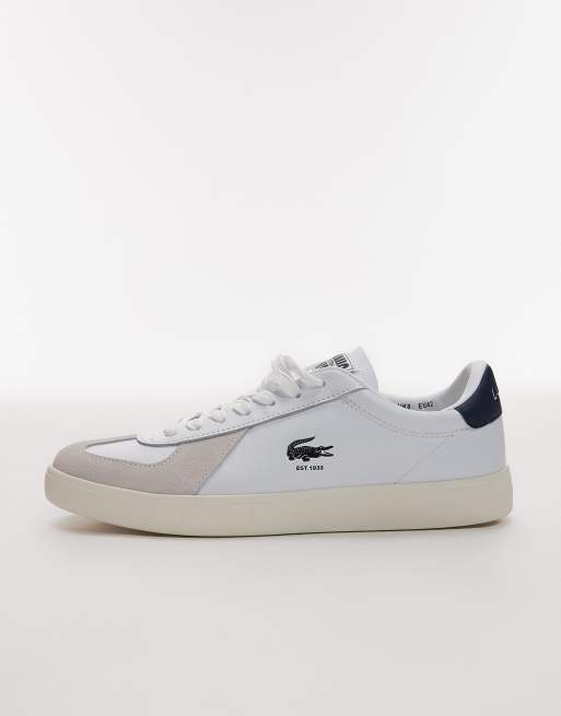 Lacoste – Baseshot Pro – Sneaker in Weiß/Marineblau , 2 von 5
